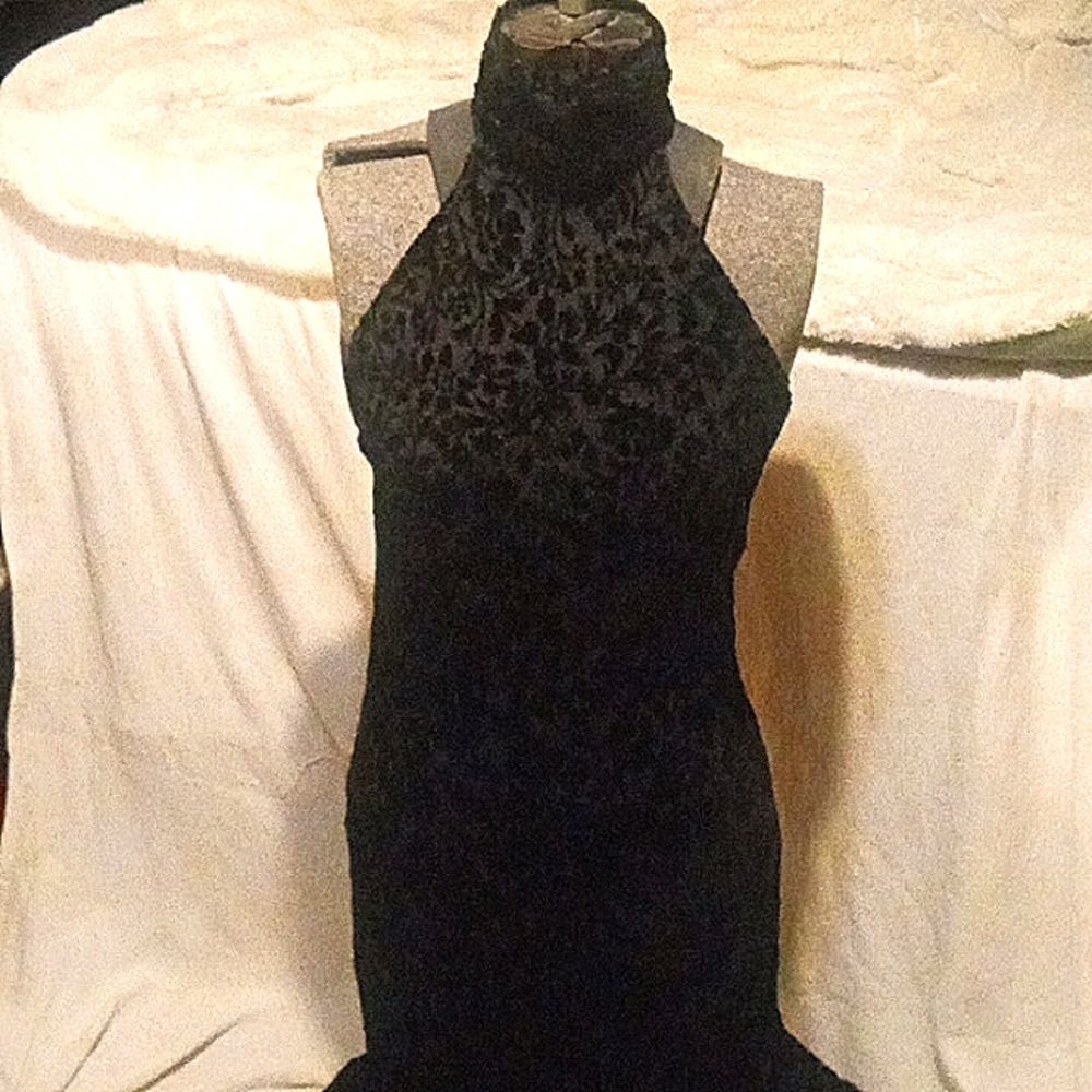 Long Black dress